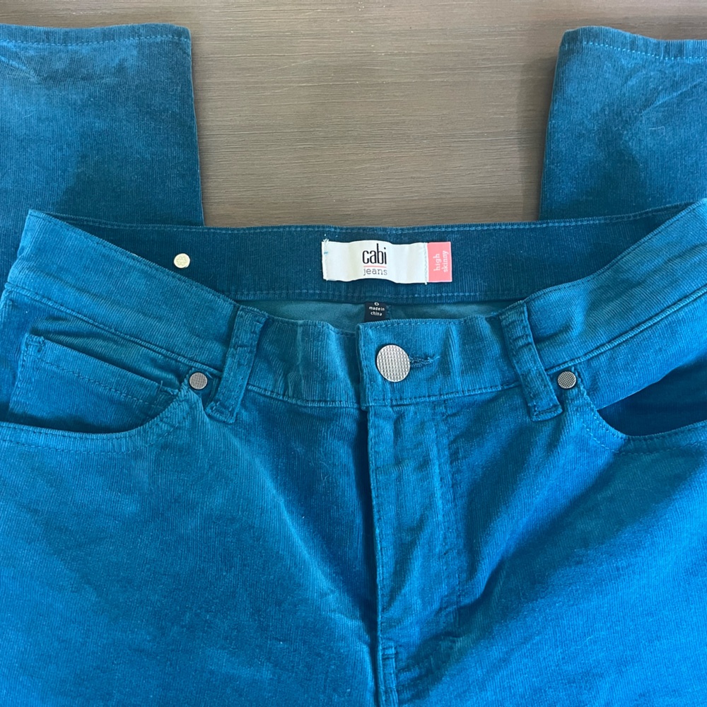 High Skinny Corduroy Jeans